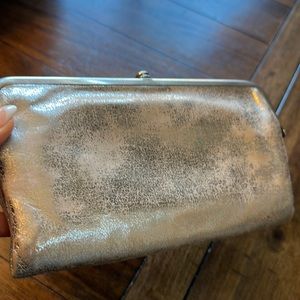 Beautiful metallic Lauren Hobo wallet